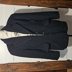 81st & Park Women's Black Button-Up Jacket